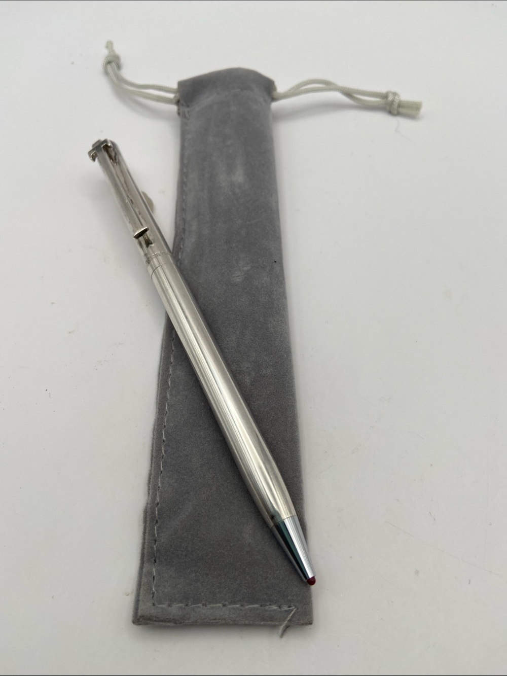 Tiffany & Co. Sterling Silver 925 Ballpoint Pen Vintage Collectible Minimalist